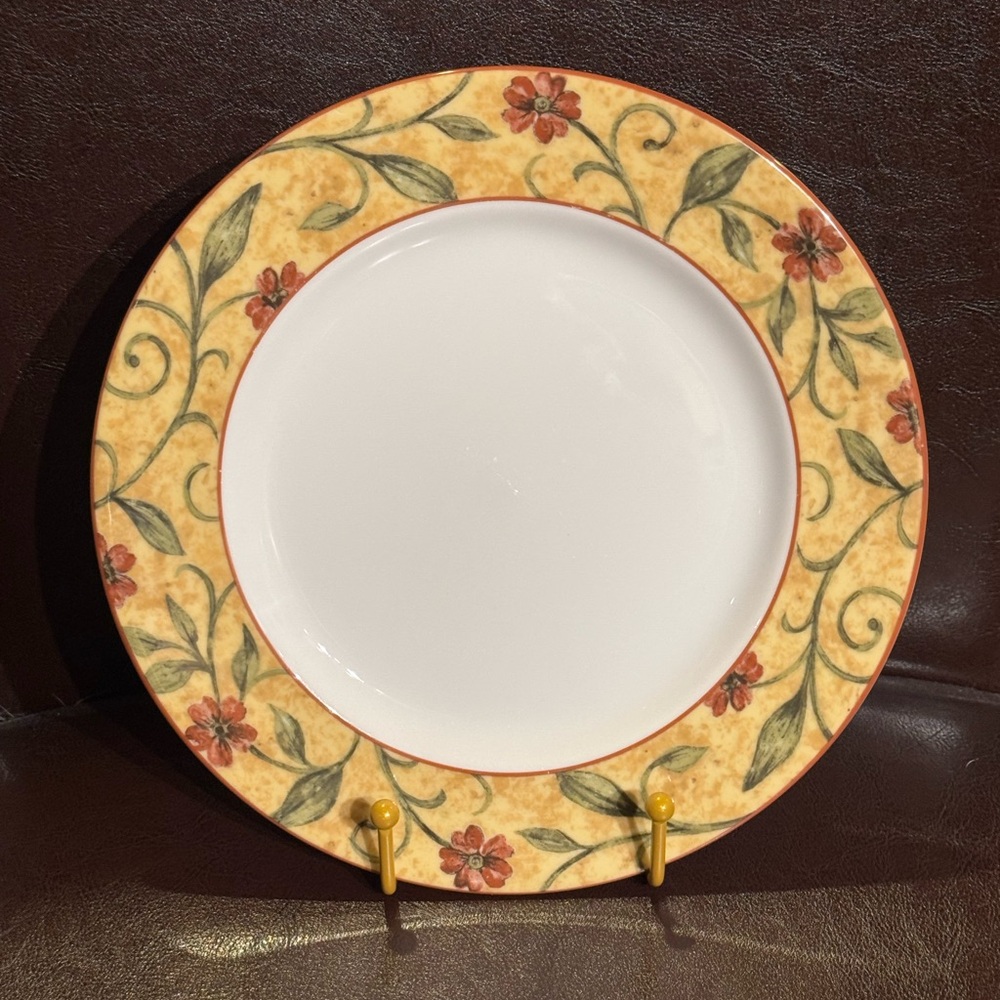 Royal Doulton Everyday Cinnabar plate set of 4 - 9 inch Salad plates from 1996